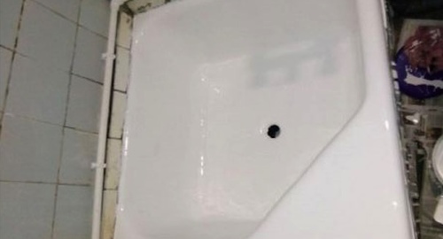 Обновление душевого поддона акрилом | Шаболовская